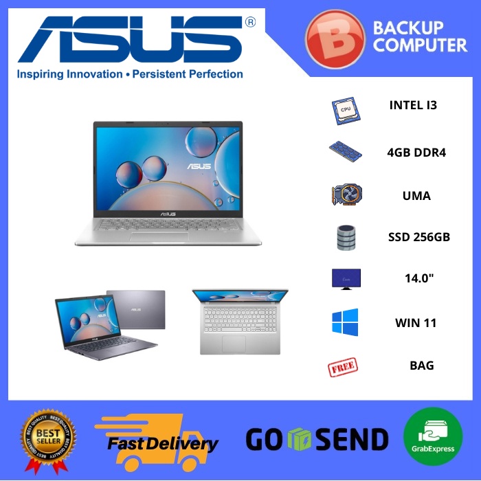 ASUS A416JAO- i3-1005G1/UMA/4G/256G PCIE