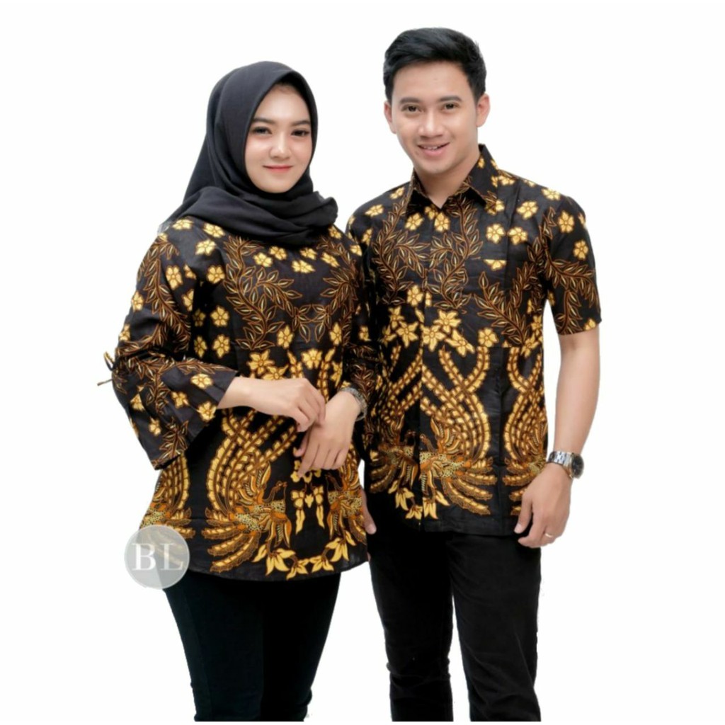 HARGA UDAH DAPAT SEPASANG,BISA COD. coupel batik motif pola sogan