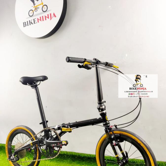 PROMO 2021 FNHON GUST 16 349 LAMPO VBRAKE FOLDING BIKE FULLBIKE