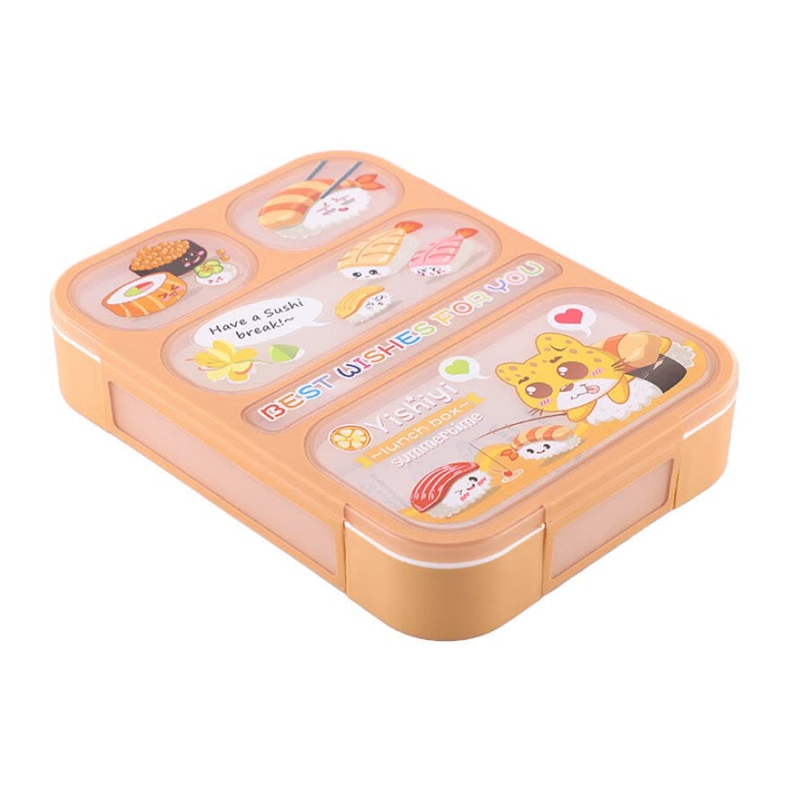 NAMALE Lunch Box 1000ml 4 holes - Orange