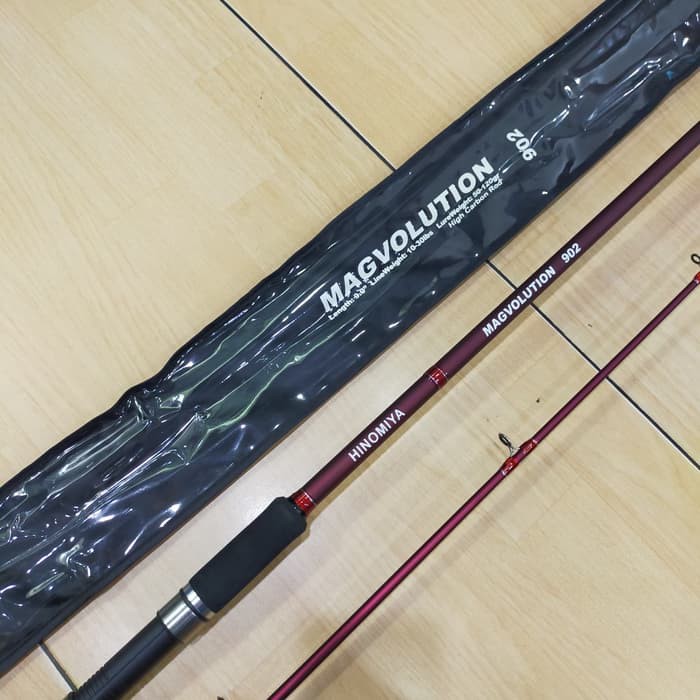 Joran Hinomiya Magvolution 902 270 cm 10-30 lbs Ring Fuji cocok untuk laut
