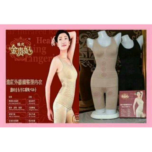 Monalisa Slimming Suit Original/Korset Pelangsing Badan Ampuh/Monalisa Infared+ Dapat Box Asli