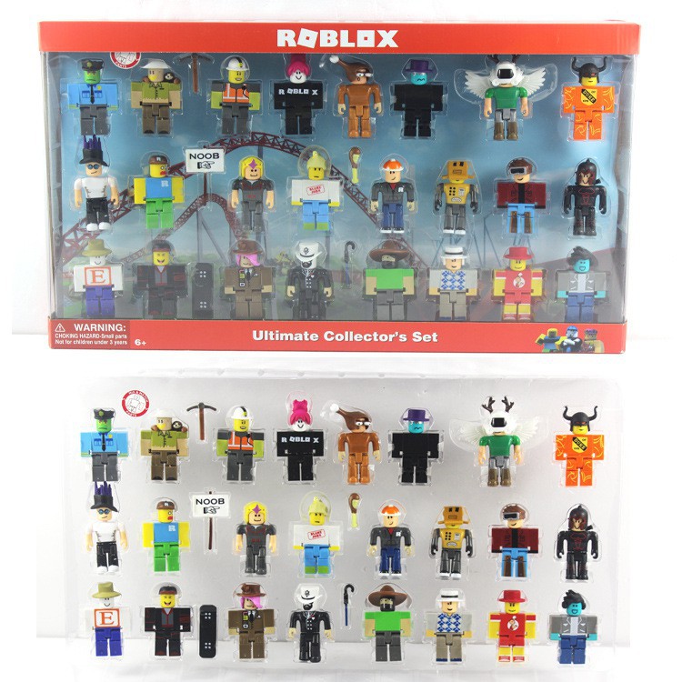24pcs Virtual World Roblox Ultimate Collector S Set Action Figure - 4pcs roblox pirate showdown action figure toy building blocks with