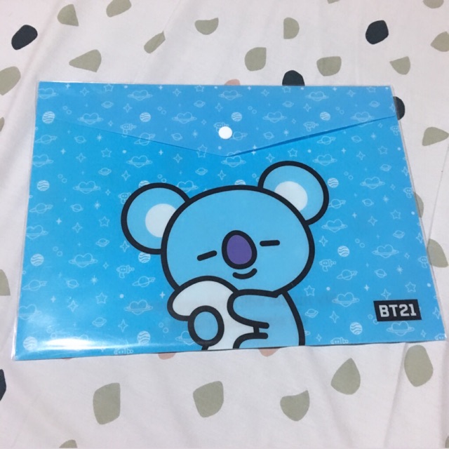 

[ READY STOCK ] BT21 x Monopoly Pp Folder A4 Koya