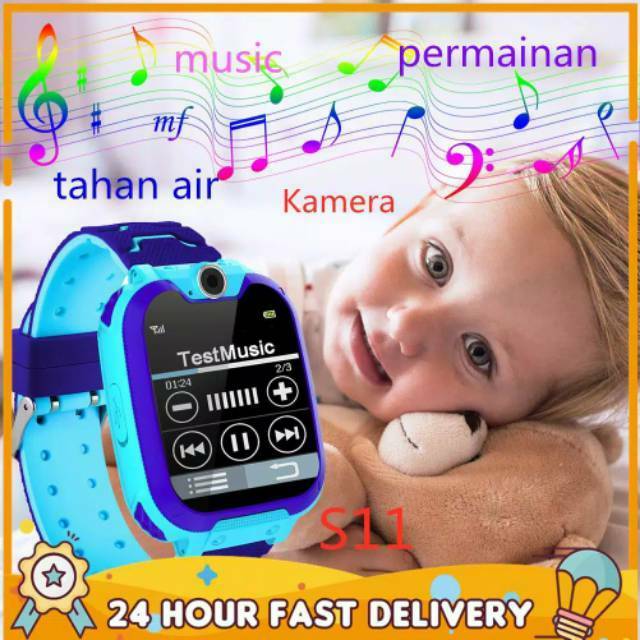 {BARU} Jam HP Musik, Games dan Kamera Smartwatch support Memory Micro SD No GPS/LBS