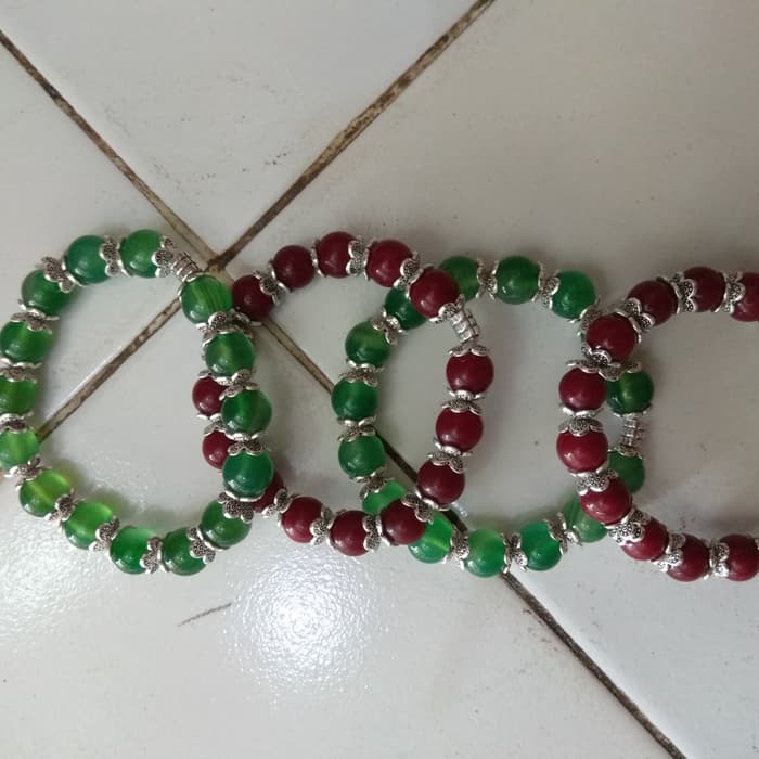 gelang manik batu alam oleh oleh souvenir bali