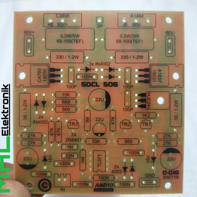 Jual Pcb Fiber Fr4 Socl 506 Tef Mhlelek99 Diminati Banget | Shopee