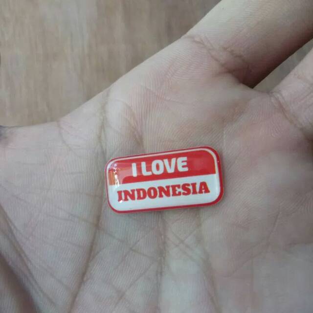 

Stiker i love indonesia
