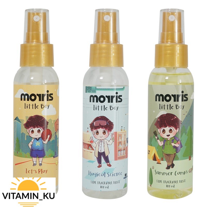 Morris Parfum Anak Cowok Little Boy Fine Fragrance Mist 100ml #Vitamin_KU