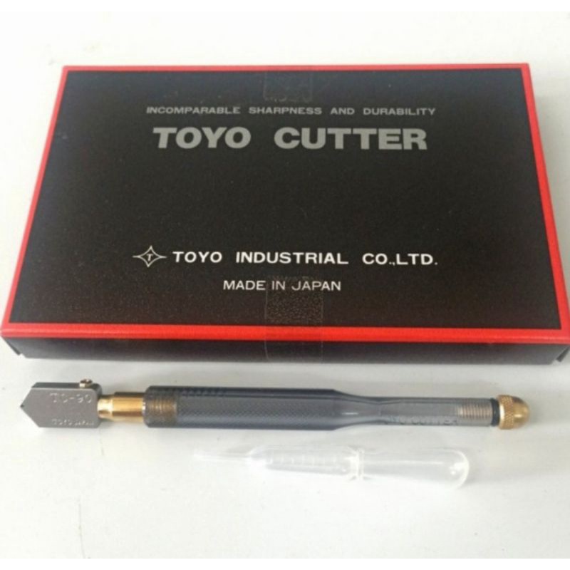 Pisau Potong Kaca TOYO TC-90 Alat Potong Kaca JAPAN ORIGINAL