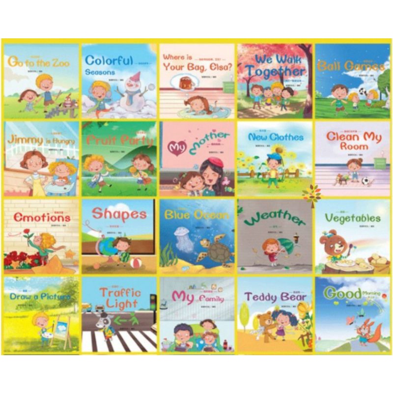 

STORY BOOK SET anak bahasa Inggris