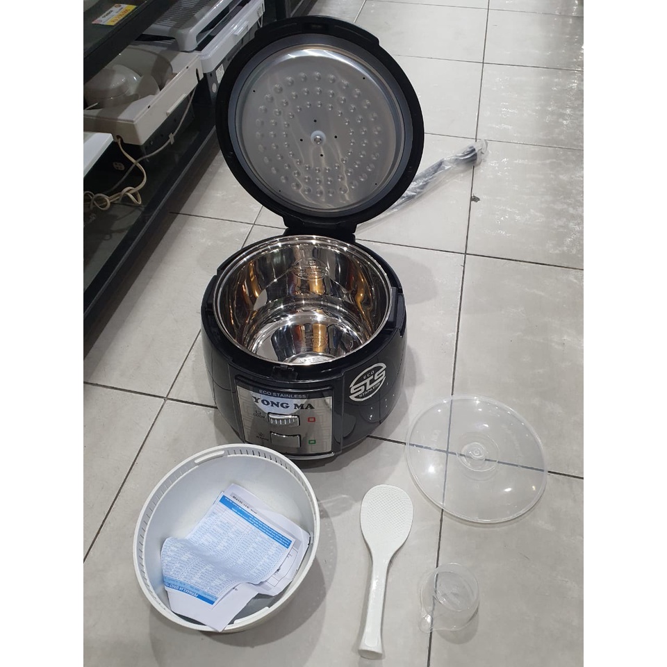 RICE COOKER STAINLESS 2 LITER YONG MA SMC-4053 SMC4053 SMC 4053 yongma