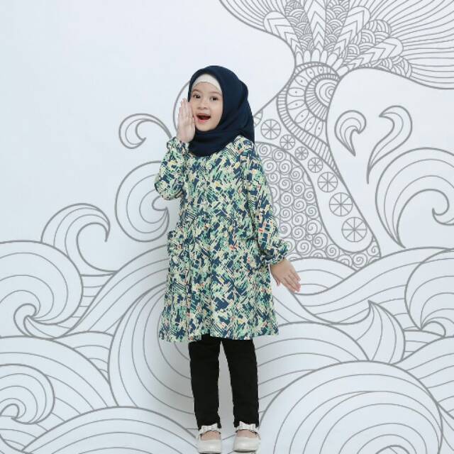 Baju tunik anak gwensa kida by sylla