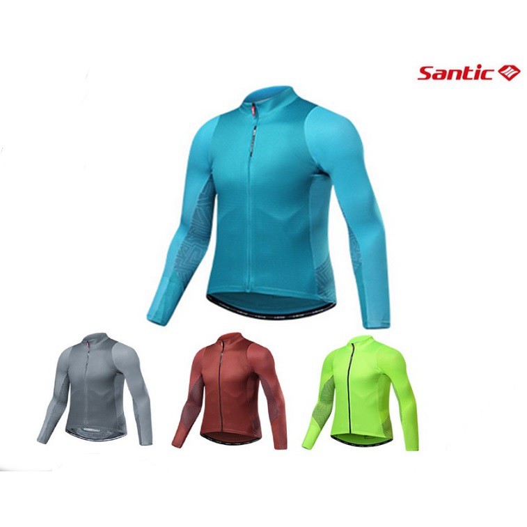 Jersey Sepeda Import SANTIC WM8C01100 Lengan Panjang