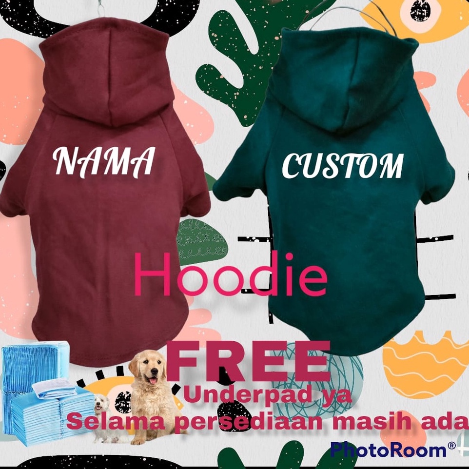 Baju kucing Hoodie Kucing dan Hoodie Anjing baby terry