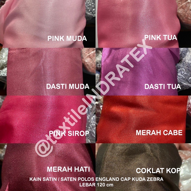 ( per 1 roll ) Kain satin polos saten SILK ENGLAND CLARISSA BRIDESMAID Lebar 120 cm bahan SCHRUNCHIE BAJU DRESS KERUDUNG JILBAB HIJAB DEKORASI NATAL CRAFT HAMPERS PARSEL bukan velvet