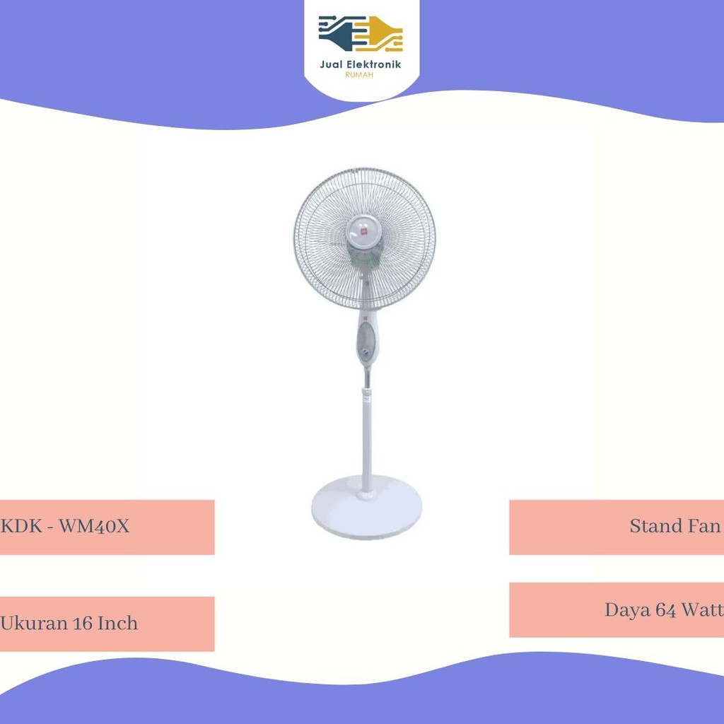 Standfan Kipas Angin Berdiri KDK - WM40X Produk Terbatas