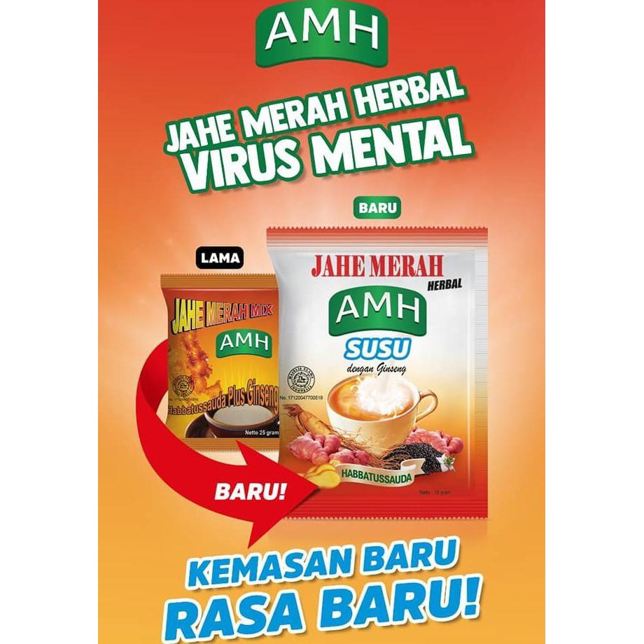 

PROMO JAHE MERAH AMH PLUS SUSU BANYAK MANFAAT SACHET MR09