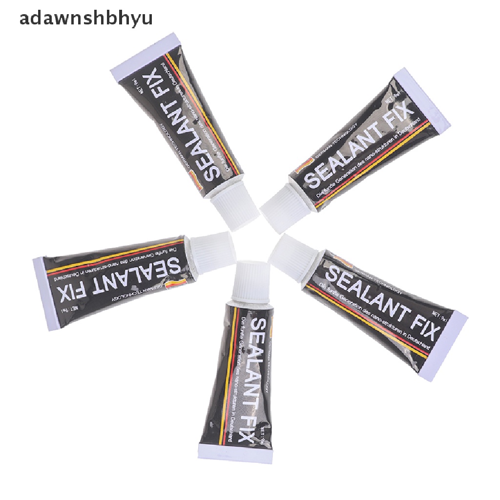 Adawnshbhyu 5PCS Lem Super Instan Ikatan Kuat Marmer Metal Glass Fix Sealant Sealers Rumah