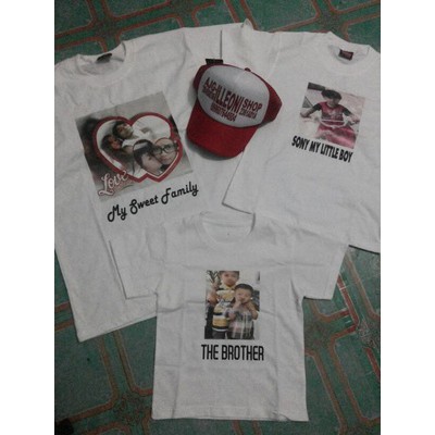 KAOS Custom FOTO KELUARGA /SUKA2