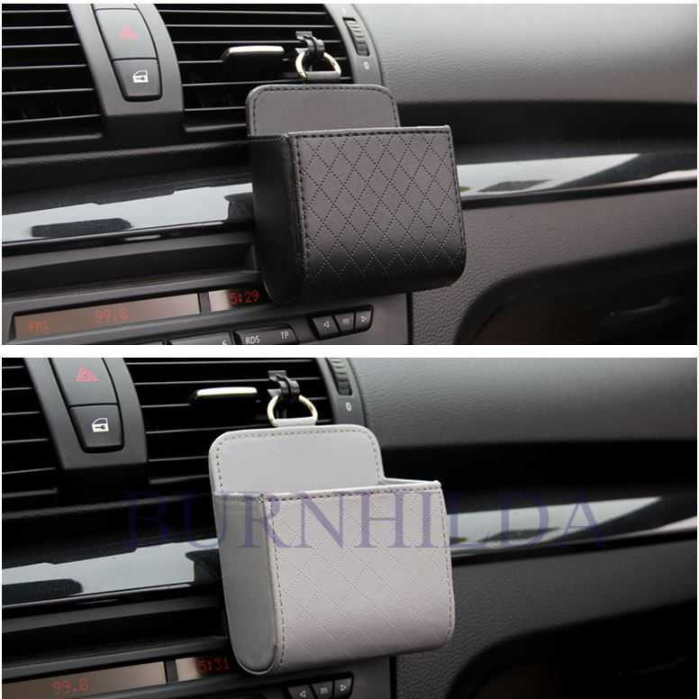 Kantong Organizer Dashboard Air Vent Mobil Serbaguna