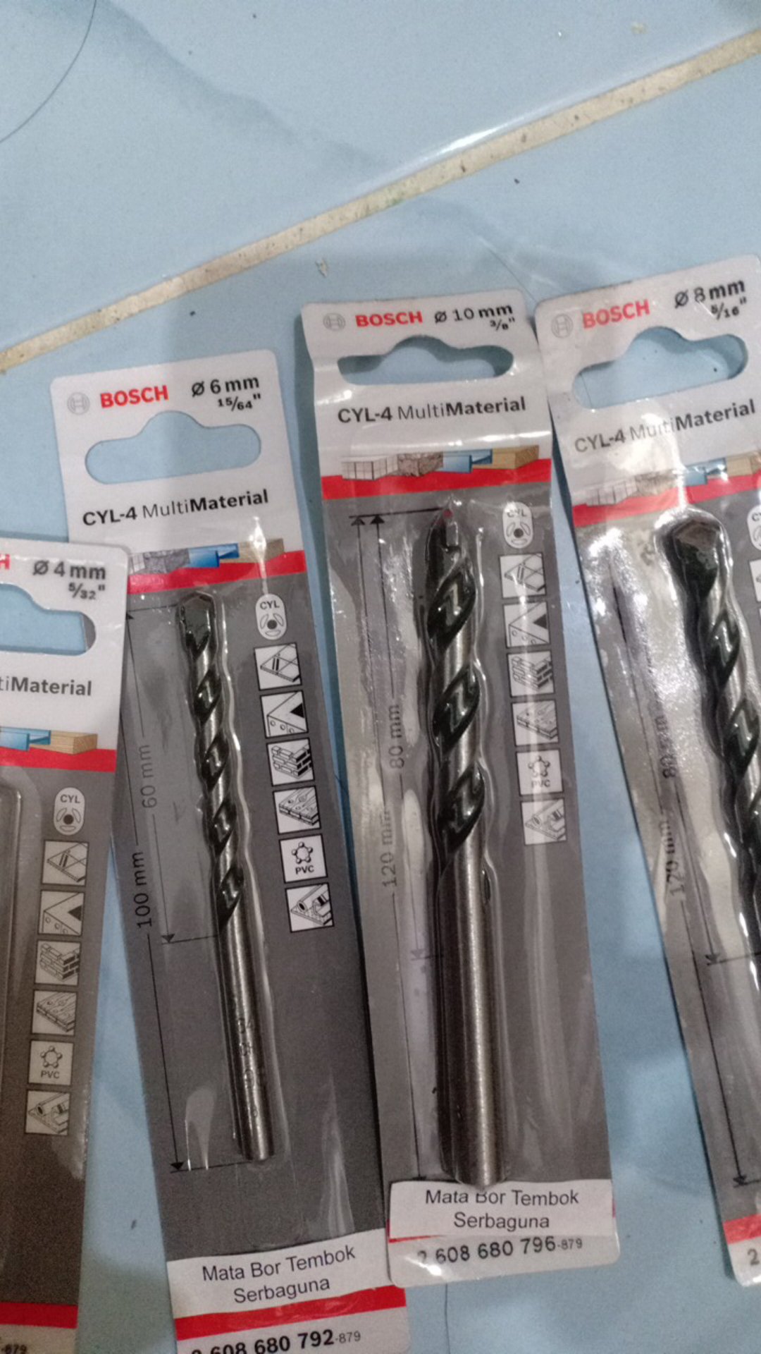 Mata Bor 8 Mm Bosch Multi Purpose Bagus - Bor Beton - Bor Granit