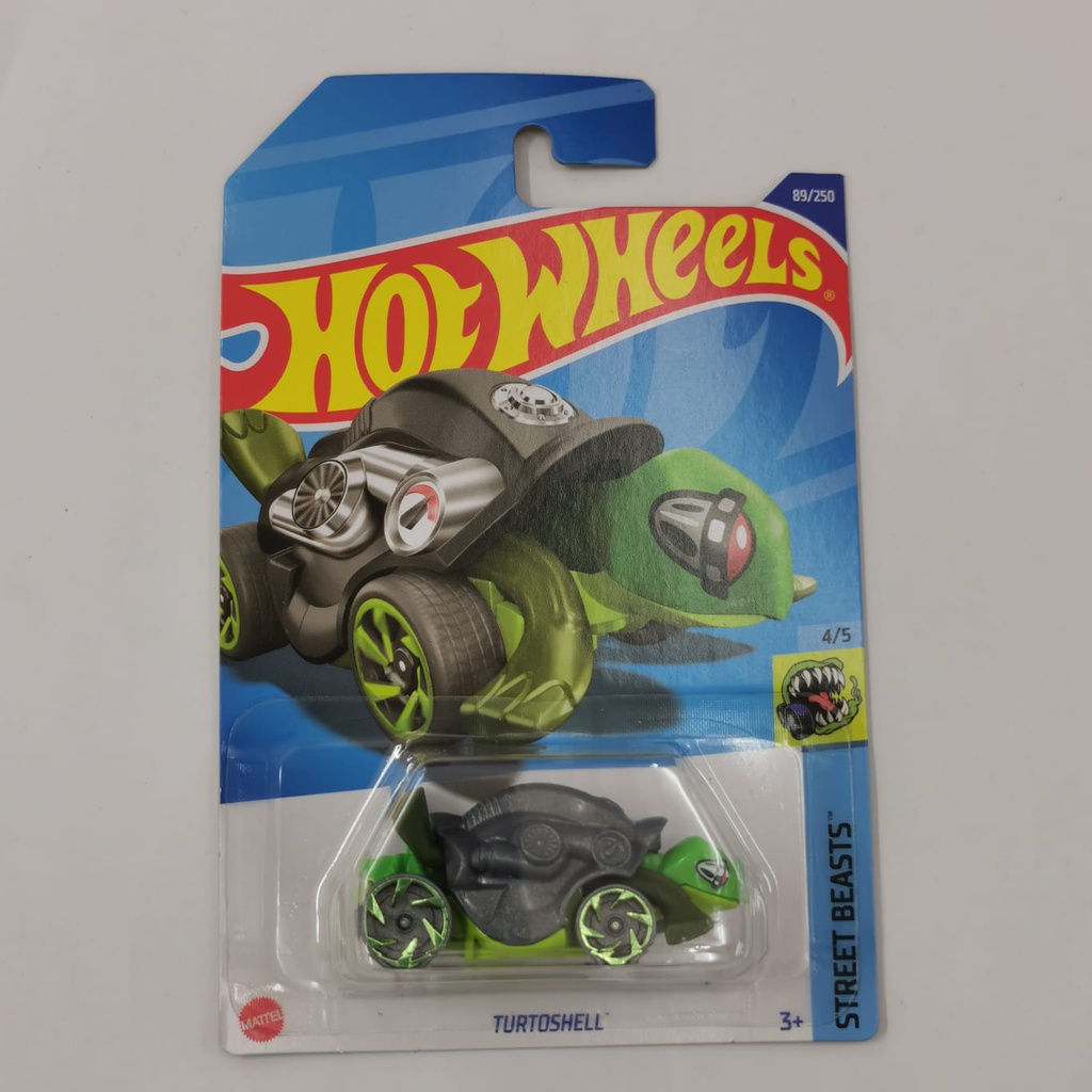 NEW 2022! | TURTOSHELL HIJAU Binatang Animal Hewan Diecast Hot Wheels HW Hotwheels Real Car D22 Mobil Mainan Anak