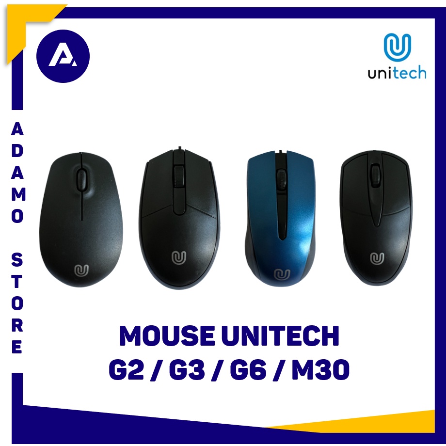 Mouse Unitech G2 G3 G6 M30 USB Wired Mouse Kabel