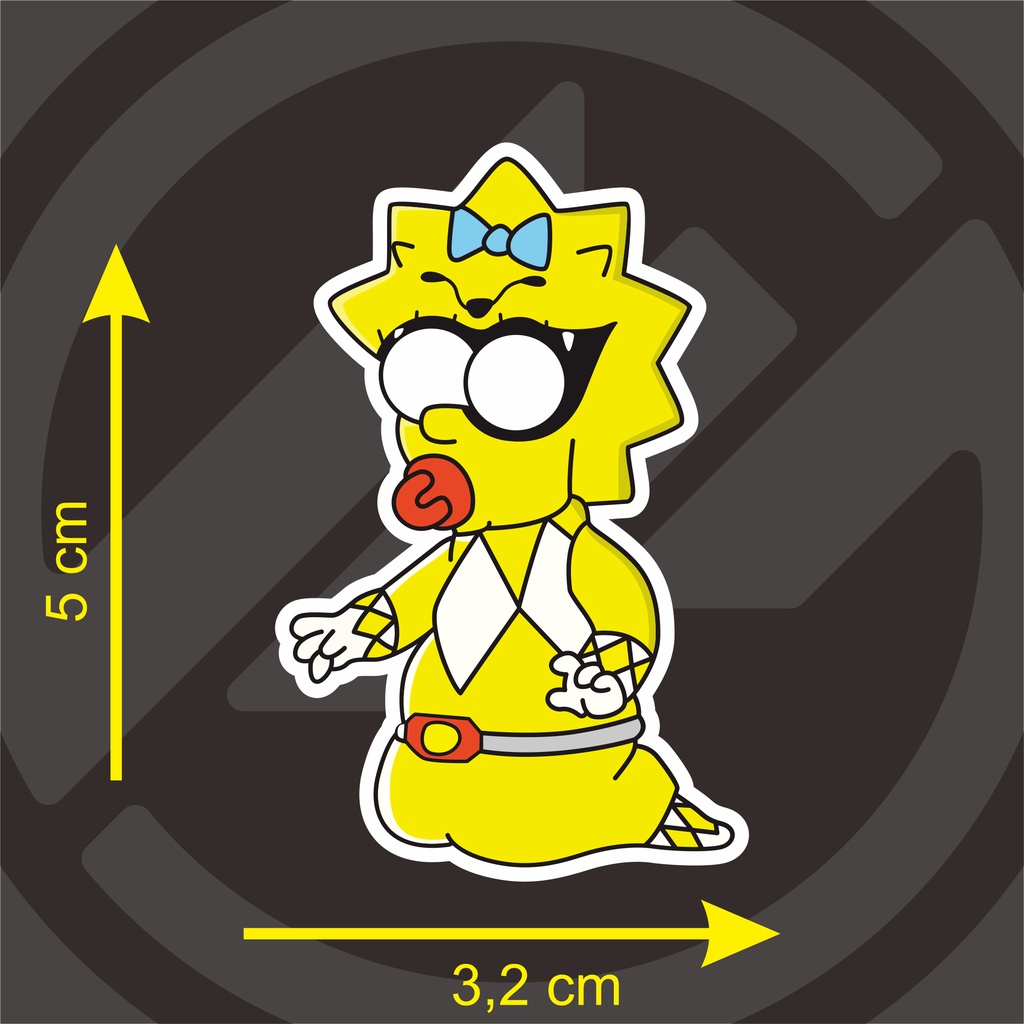 Sticker Print Kiss Cut Simpson Edition - 05