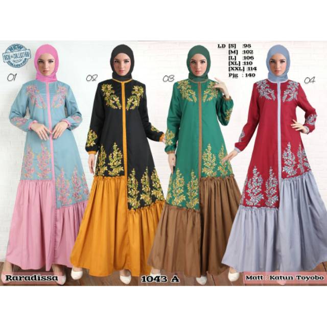 Gamis Bordir Original by Raradissa
