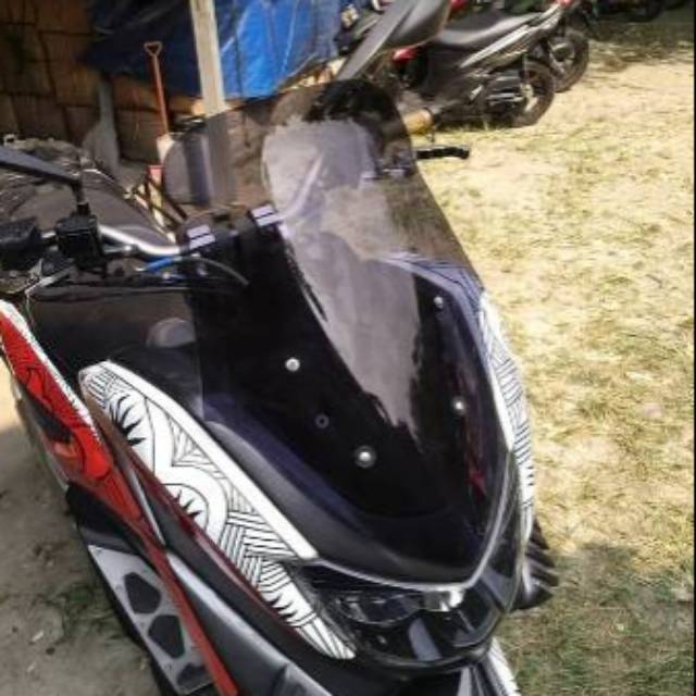 Windshiled nmax,visor nmax,model xmax