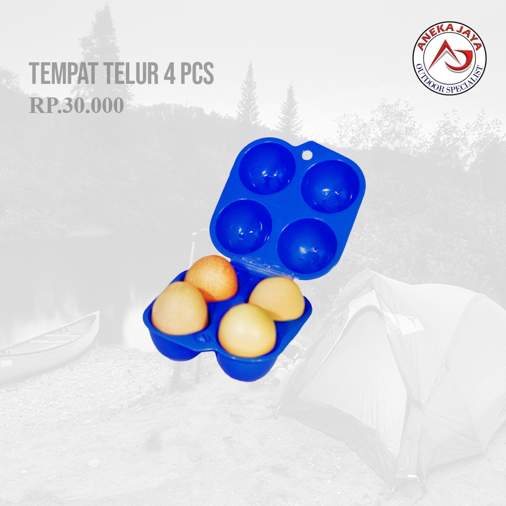 TEMPAT TELUR 4 PCS EGG CASE