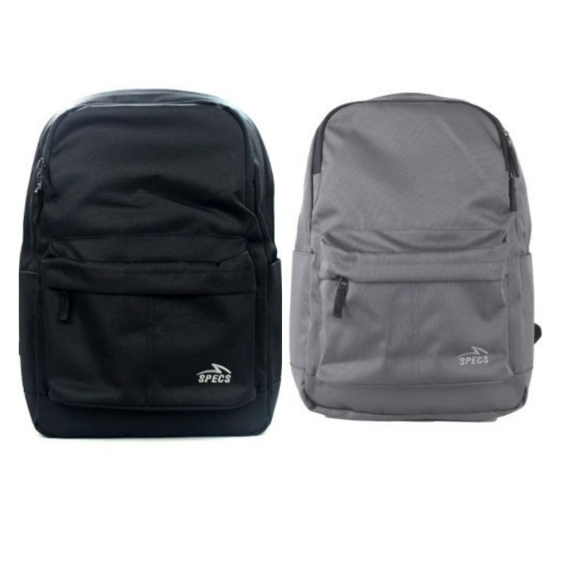 (MURAH) TAS SPECS UNION BAGPACK - BLACK/GREY ORIGINAL