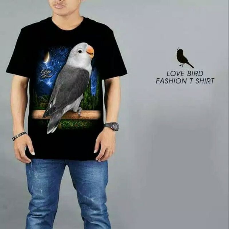 Kaos distro keren kaos cowo Love bird Batman 14