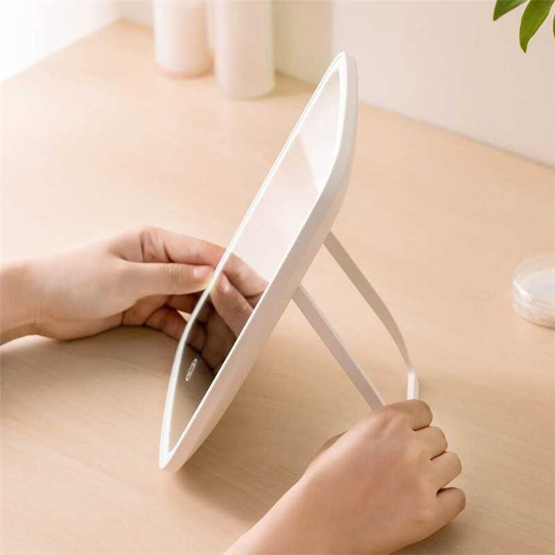 Paling Dicari ! Xiaomi Mijia Jordan&amp;Judy Cermin Makeup Mirror LED Light Recharge NV026