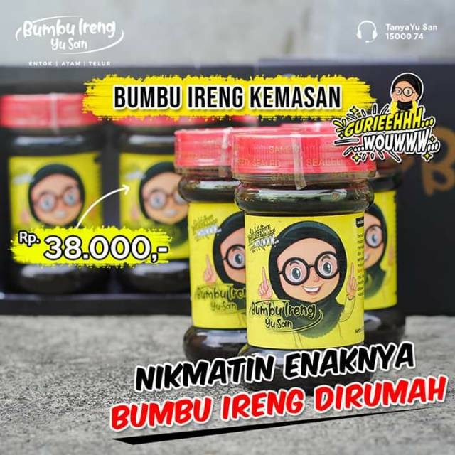 

Paket Reseller Bumbu Ireng Yu San Kemasan