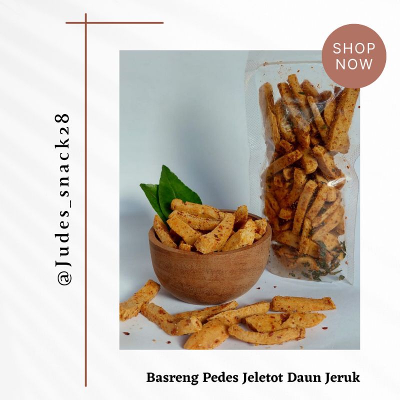 

Basreng Daun Jeruk Original dan Pedas 100gr