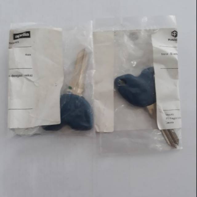 Sparepart vespa kunci biru duplikat vespa piaggio original