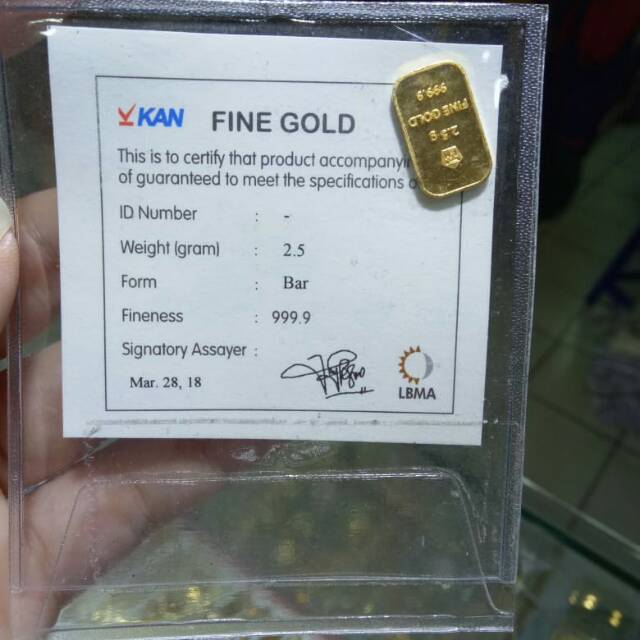 Logam mulia Antam 2.5gram