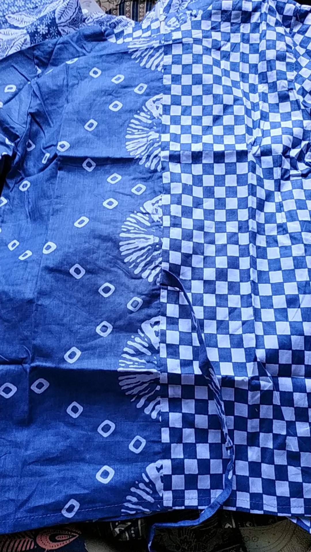 Atasan Batik Dolby Dolbi Dobby Doby Tenun Sutra Tulis Halus Katun Atbm Baron ,sarombit Atasan