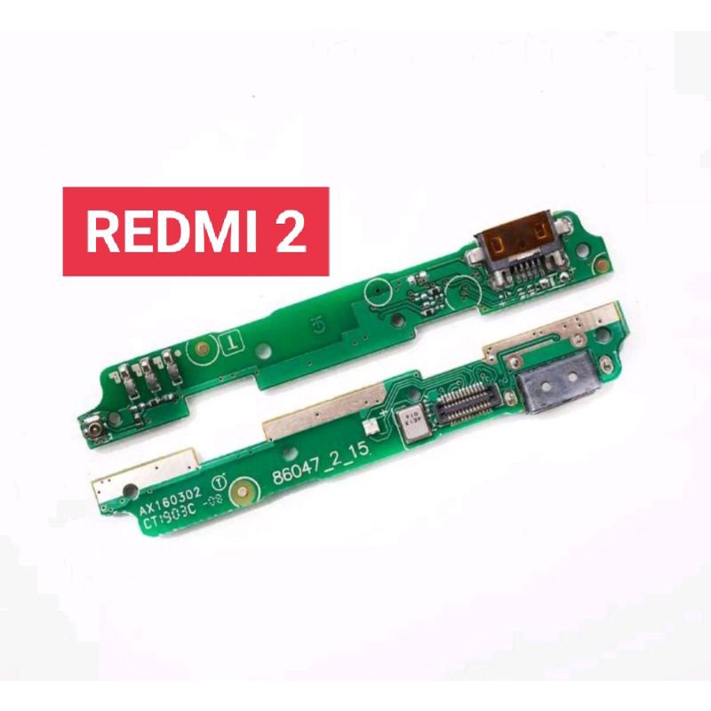 PCB XIAOMI REDMI 2 / REDMI 2S / REDMI 2 PRIME PAPAN KONEKTOR CAS