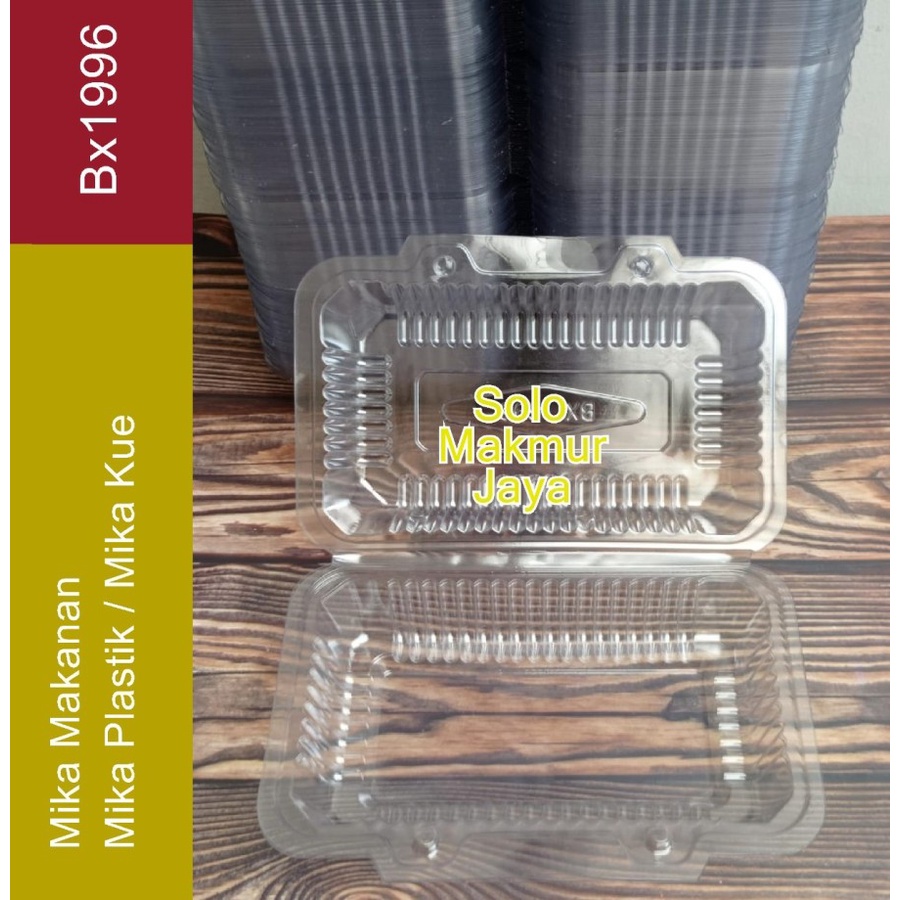 Tray Mika Plastik Bx 1696 / Mika Kotak / Mika Kue / Mika Bx / Mika Tray / Mika Kue / Mika Plastik Is