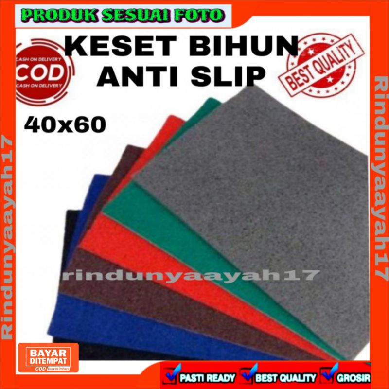 [100%ORIGINAL]KESET BIHUN SINTETIS ANTI SLIP 40x60