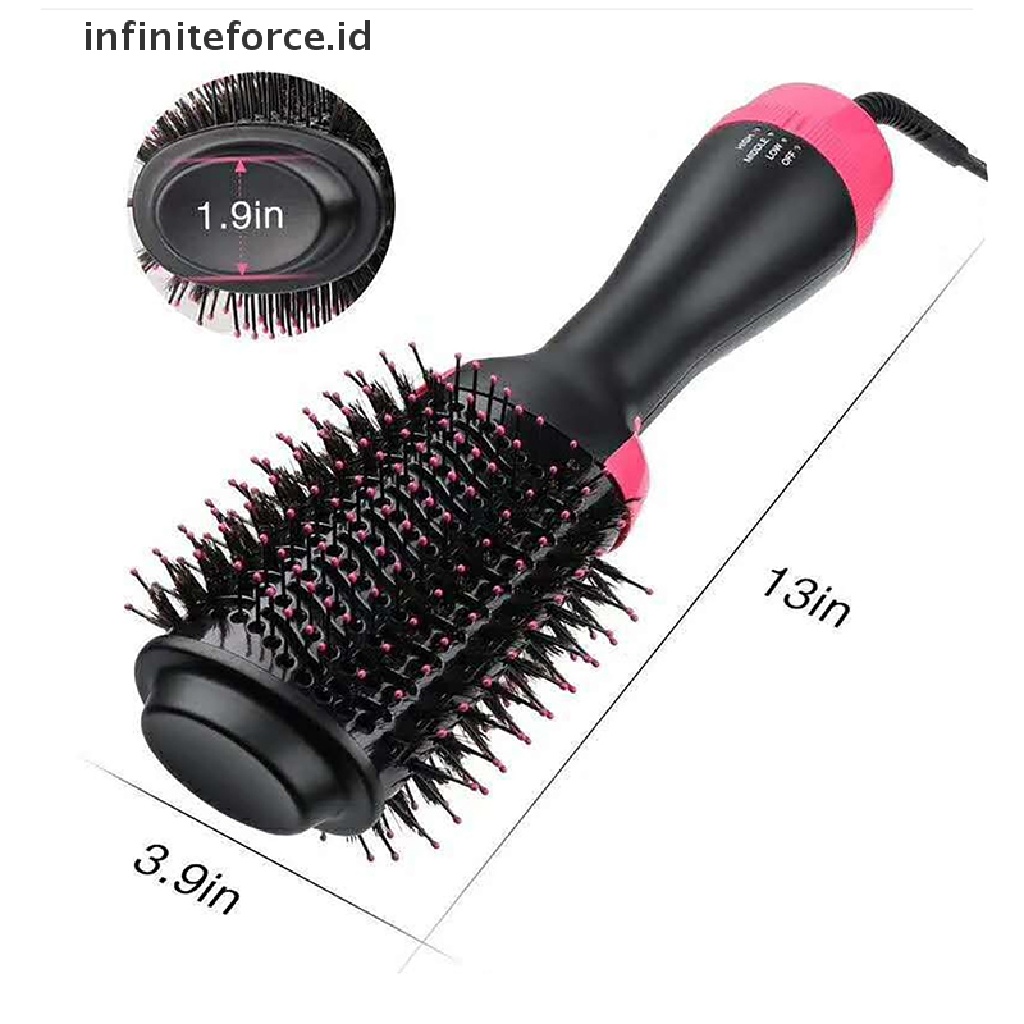 (infiniteforce.id) Hot Air Brush Ionic Volume Udara Panas Untuk Nb Rste