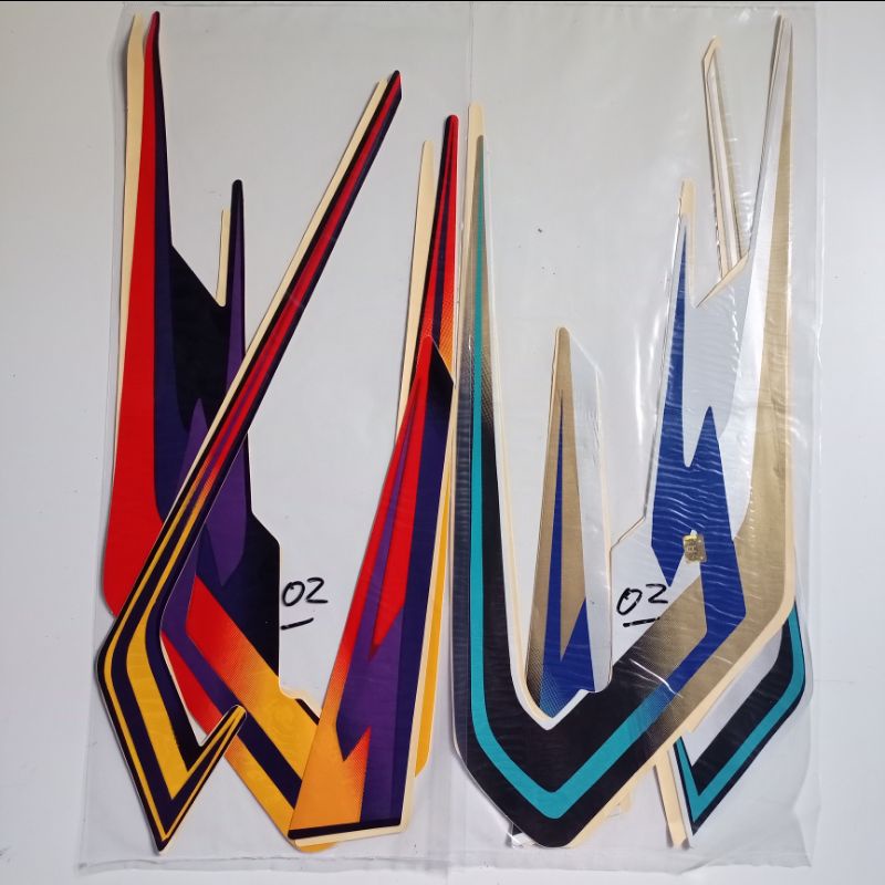 Striping Sticker Yamaha RX S Special Spesial 2002