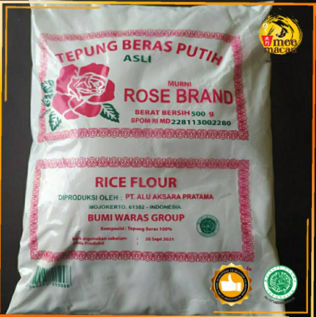 Tepung Beras Rose Brand | 500 Gram