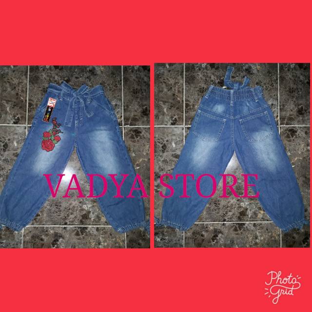 Celana jeans anak perempuan / jogger pants jeans anak permpuan