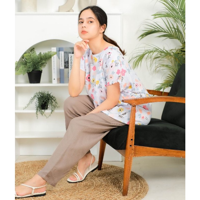 Atasan Menyusui Bukaan Samping Kanan Kiri | Top Busui Friendly Nursing Wear