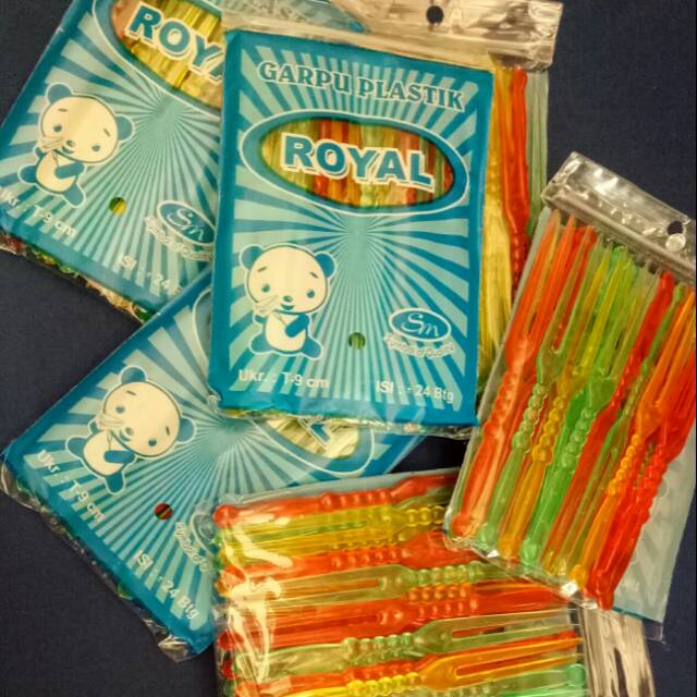Garpu plastik /garpu kue/garpu kecil