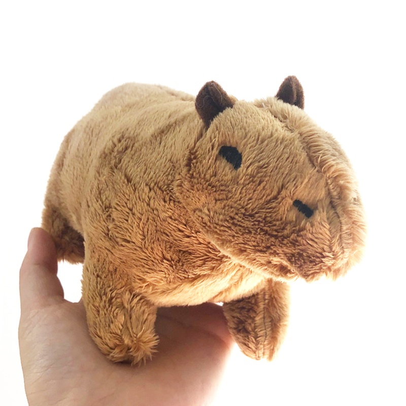 Mary Realistis 3D Capybara Rodent Figure Untuk Boneka Dekorasi Meja Butik Gear Store Supp